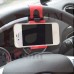 OkaeYa.com Car Steering Wheel Mobile Phone Socket Holder Stand Mobile Holder for car for All Smartphone